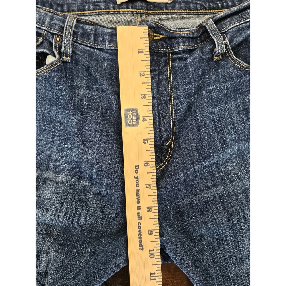 Western Levis 515 Bootcut Jeans Womens 14 Mid Rise Denim medium wash Pants - Picture 7 of 7
